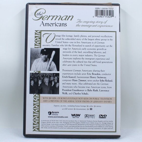 The German Americans As Seen On Public Television - DVD Video - Picture 2 of 8